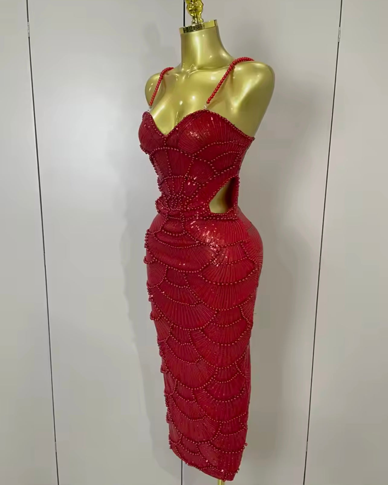 DRESS - IVANKA RED