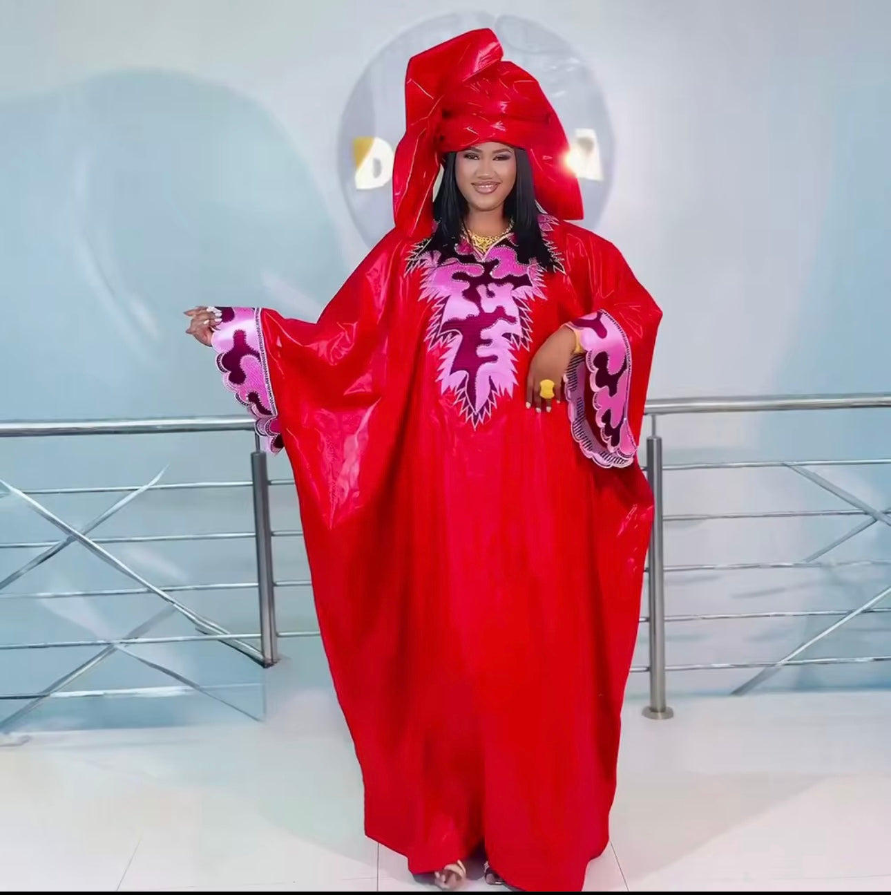 ROBE BAZIN ROUGE ÉVÉNEMENT